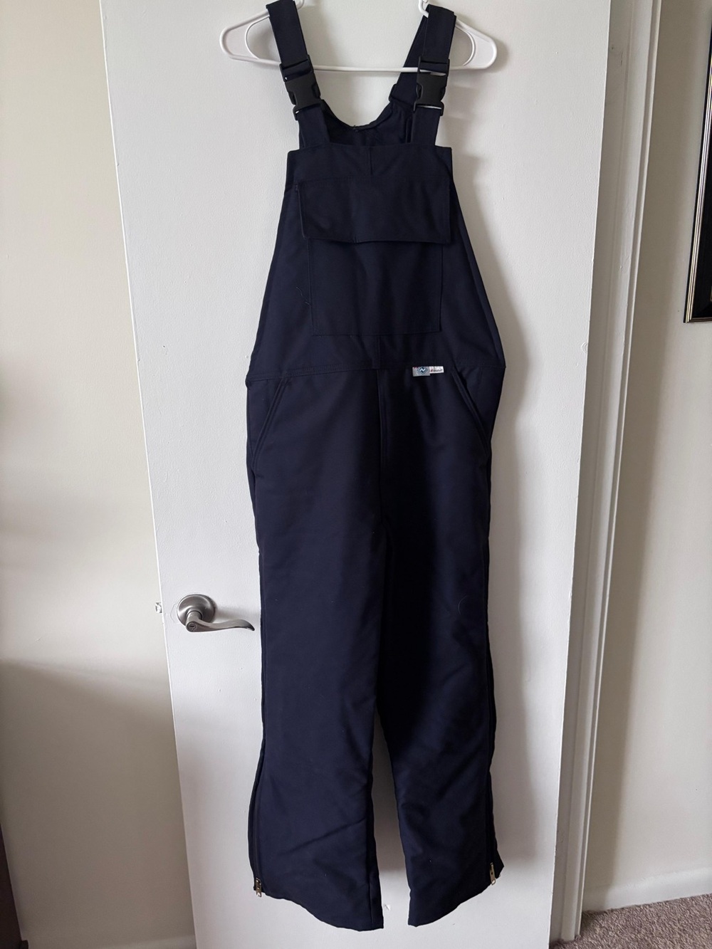 Black Women's Insulated Bib Jumpsuit